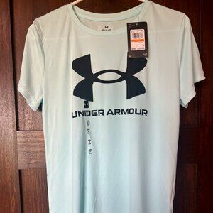 Under Armour Women's Small Light Blue T-Shirt